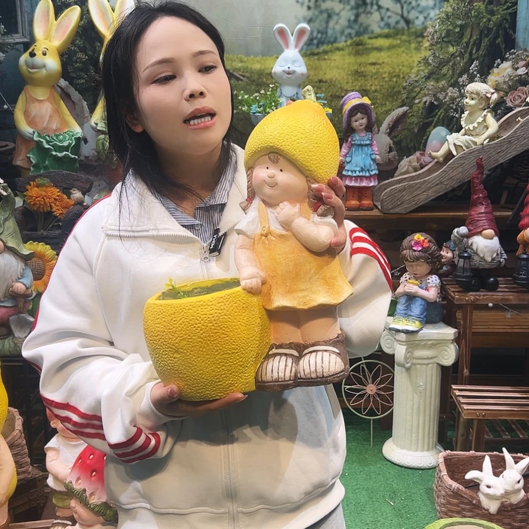 花园摆件红红火火