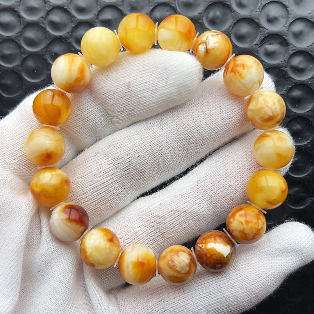 琥珀未镶嵌裸石微瑕11