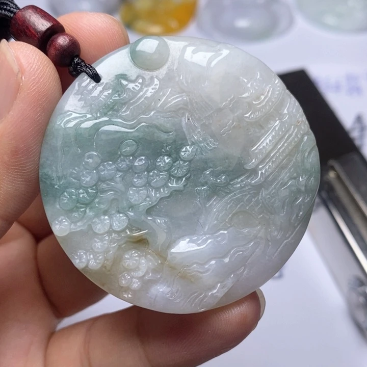 颈饰未镶嵌翡翠翡翠