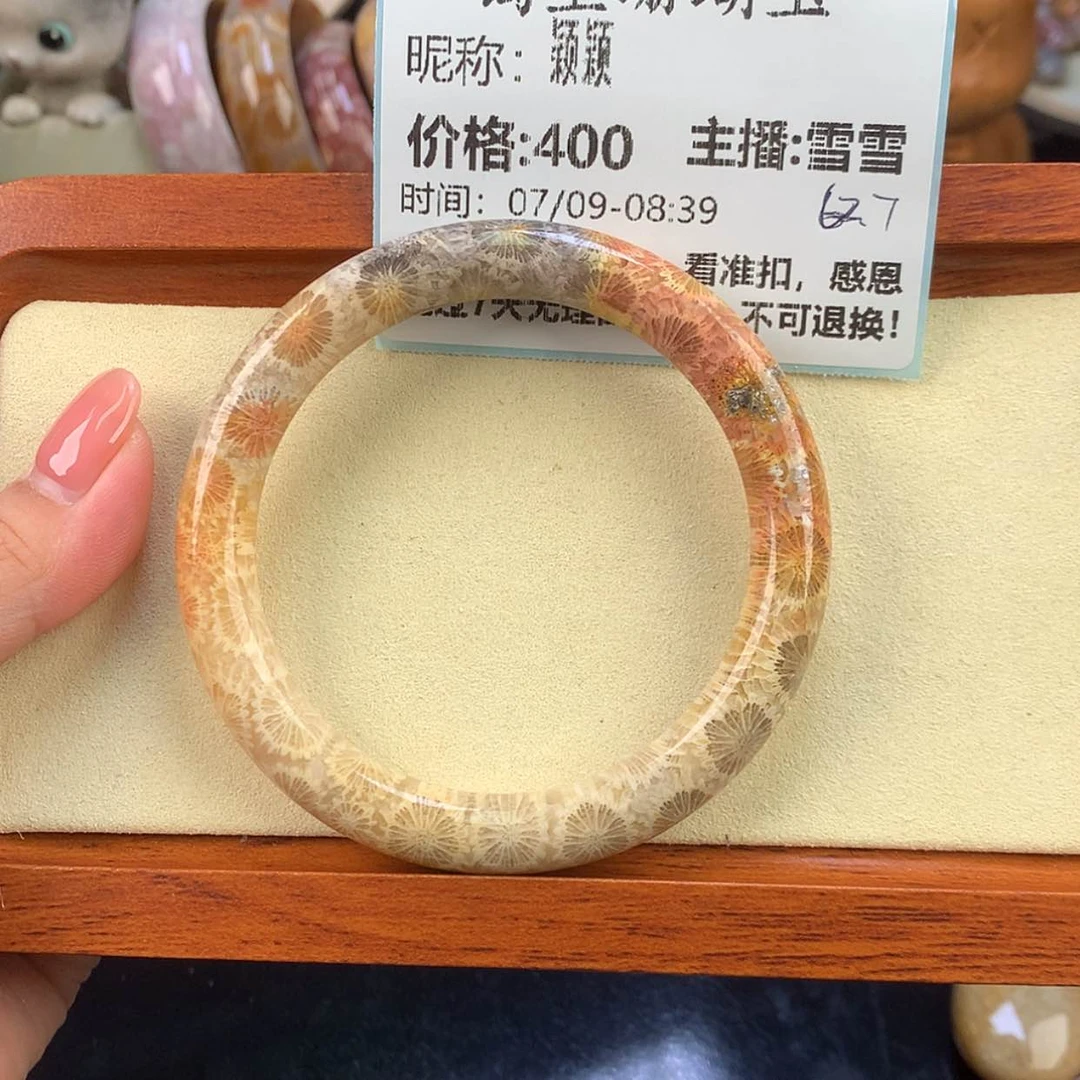 【闪购商品】硅化珊瑚（珊瑚玉）未镶嵌颈饰颖*