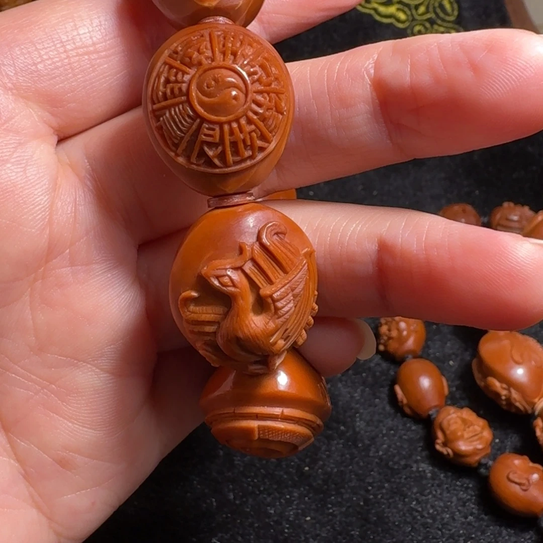 н***χ橄榄核手串/手链橄榄核雕