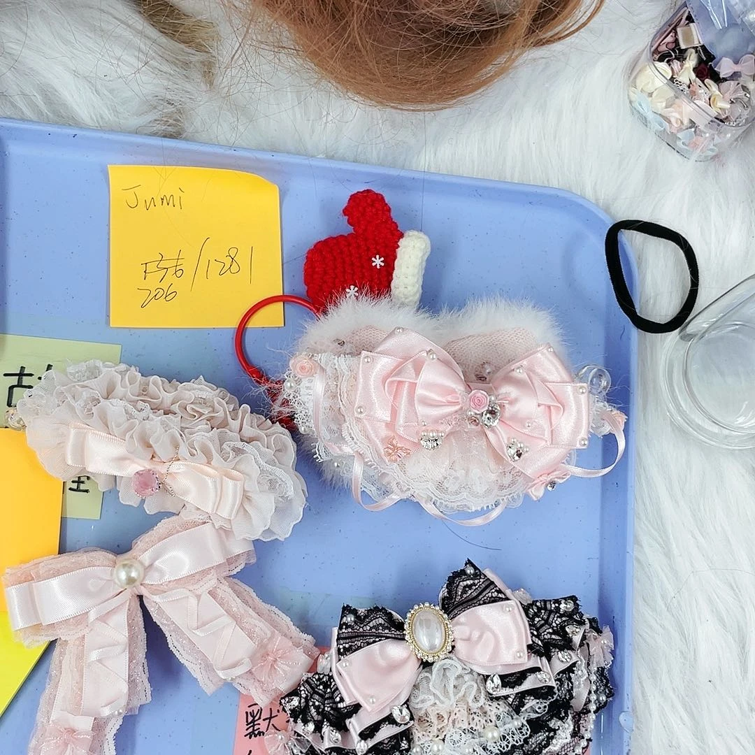 布艺铁合金发夹发饰