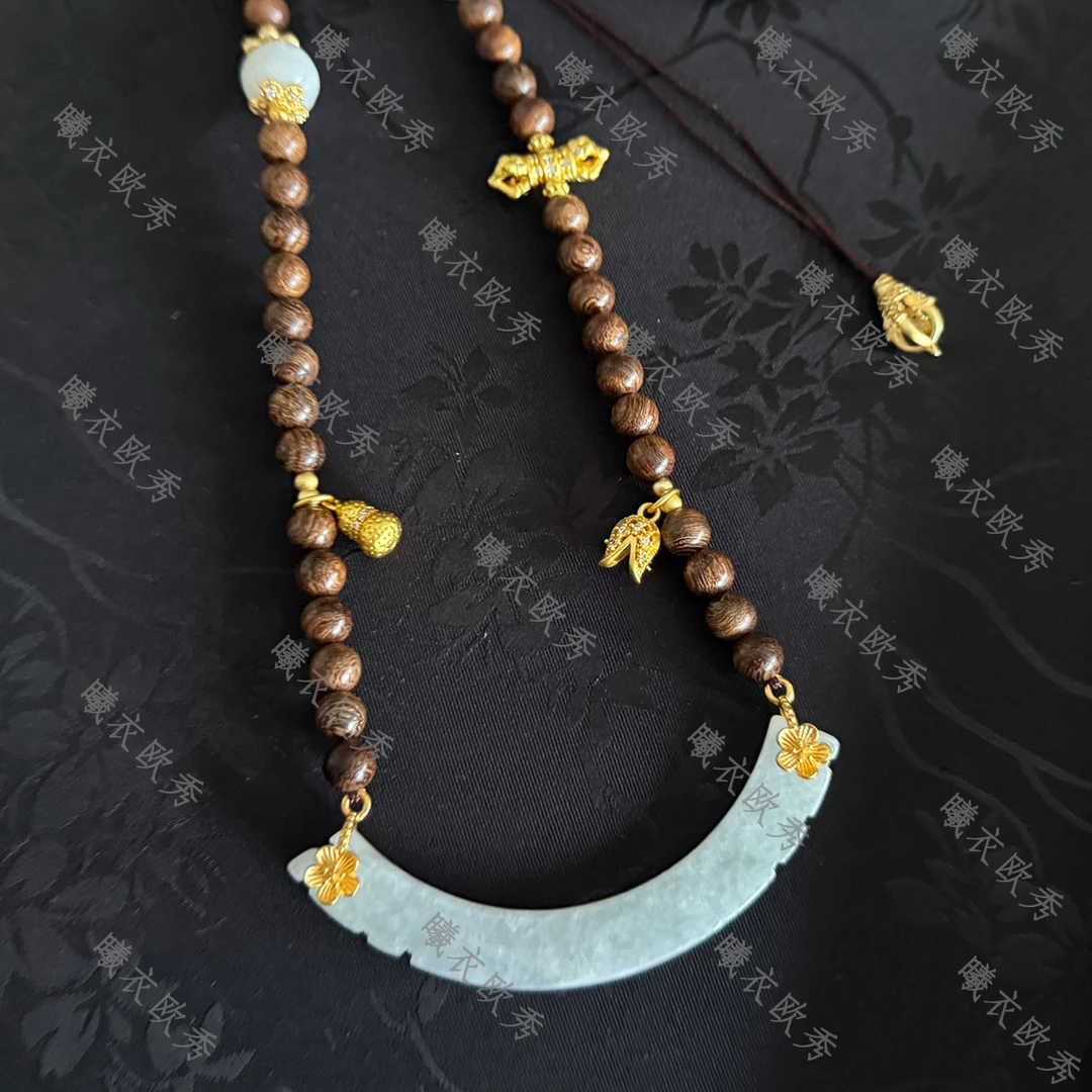 非金属布艺项链 辰曦同款【浮生】新中式贵气百搭项链