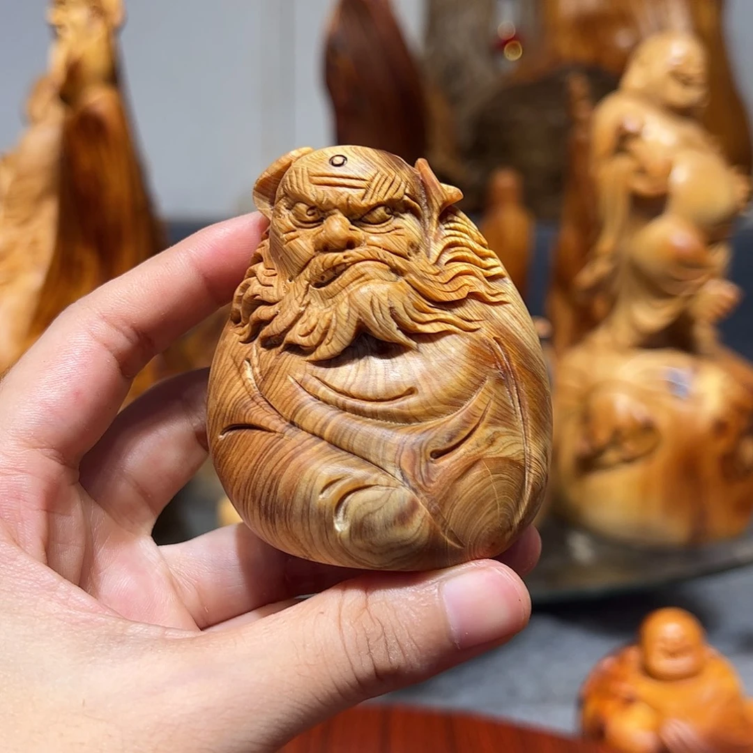 柏木阿*崖柏木手把件摆件