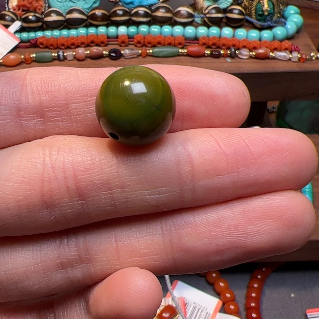 绿松石配饰 14.2mm未镶嵌