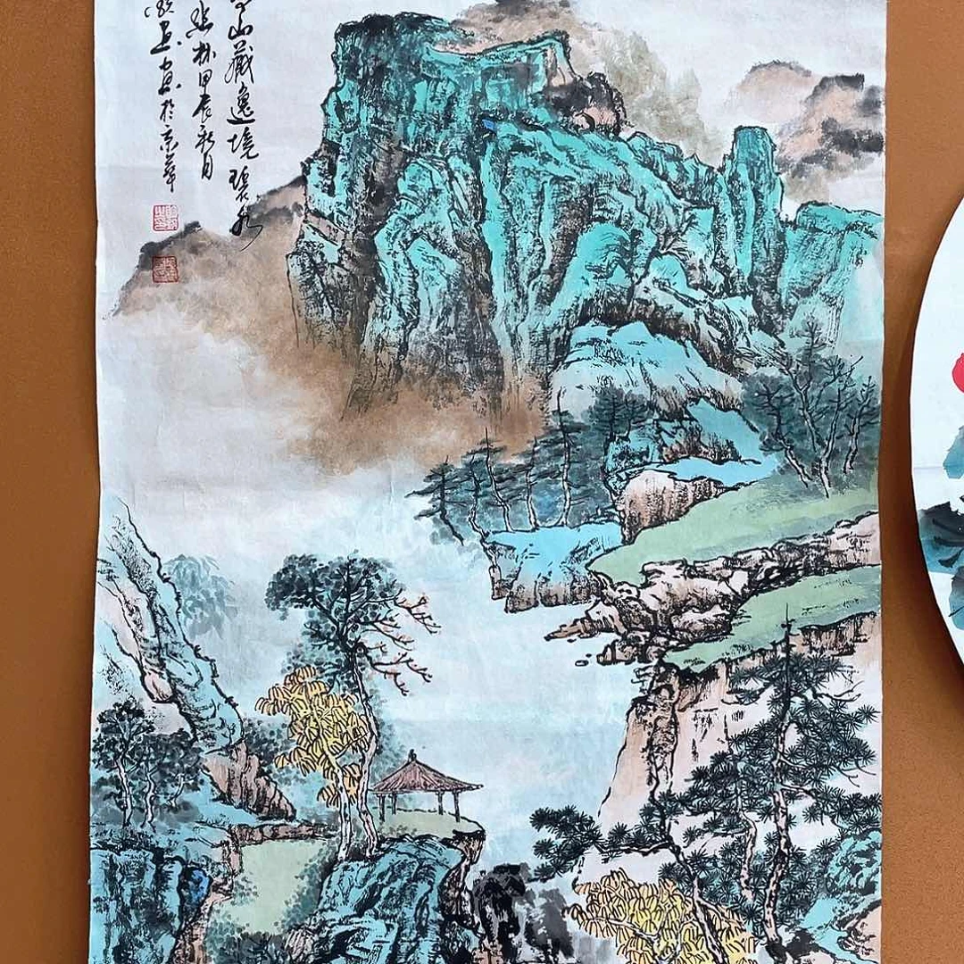 国画明锐老师作品欣赏