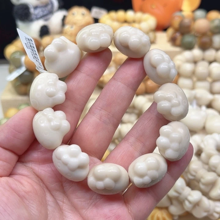 菩提根/象牙果手串兔子头2-3-11