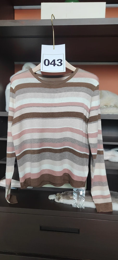 043针织衫轻熟风女长袖春季网红百搭女装上衣设计师毛衫