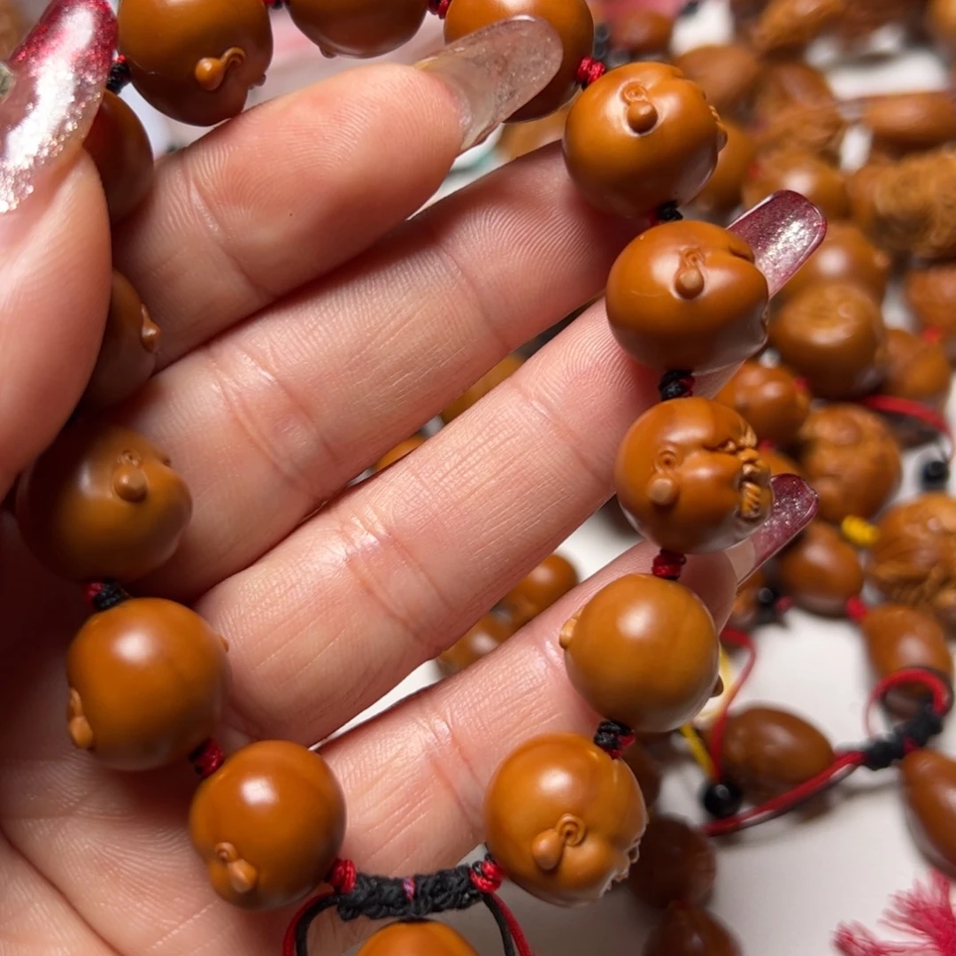 橄榄核手串一****已橄榄核雕