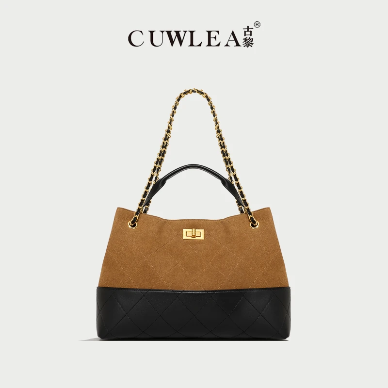 【CUWLEA/古黎】新款女士单肩斜挎手提包GL-9171