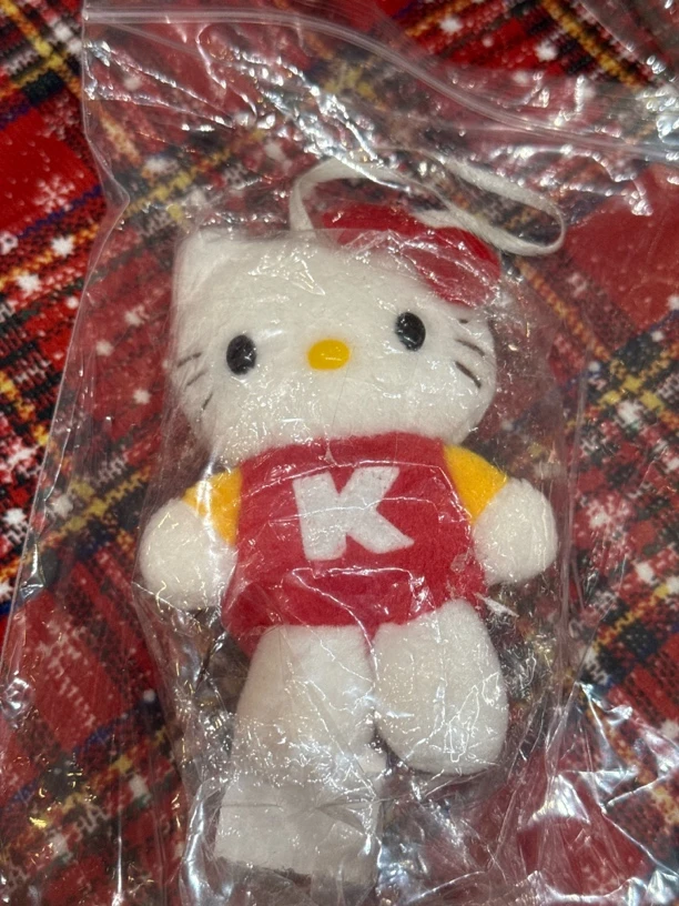 不困专拍大logo kitty挂件