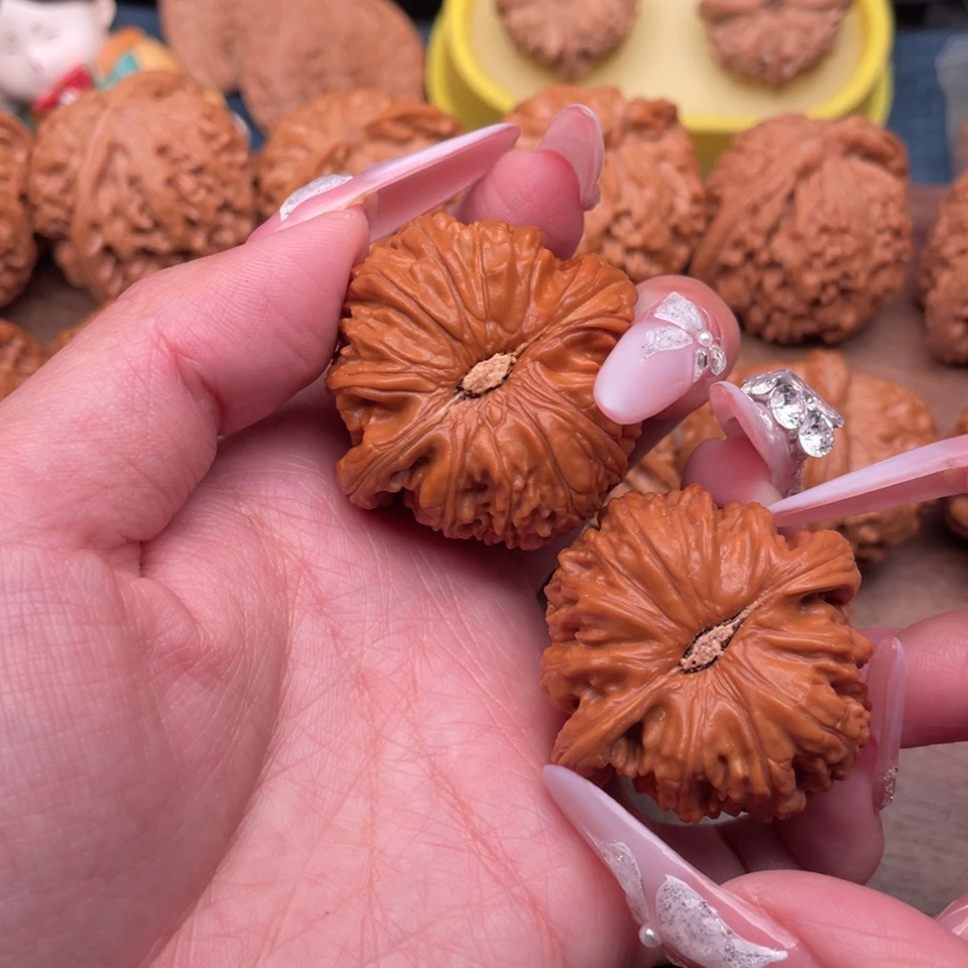 把件文玩核桃全品精配毕业球白41