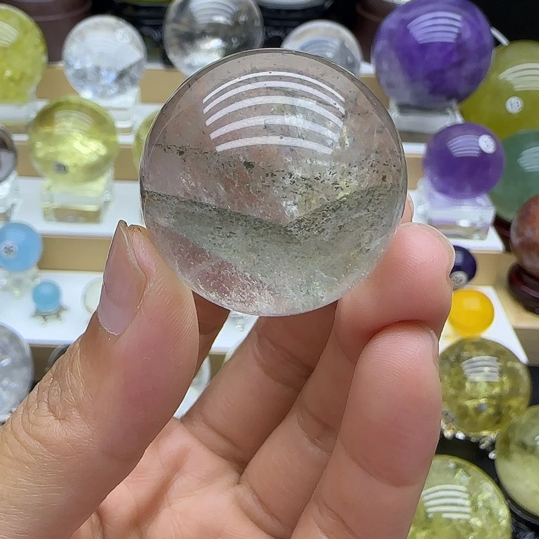 未镶嵌珠宝半成品水晶33.4mm