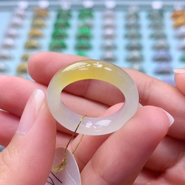 未镶嵌戒指翡翠1617圈