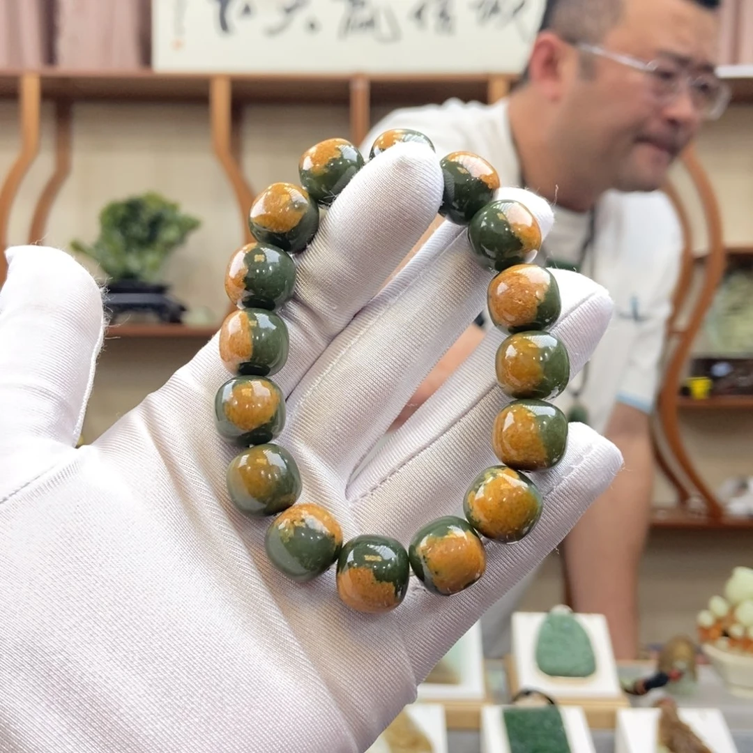 透闪石质玉未镶嵌手链