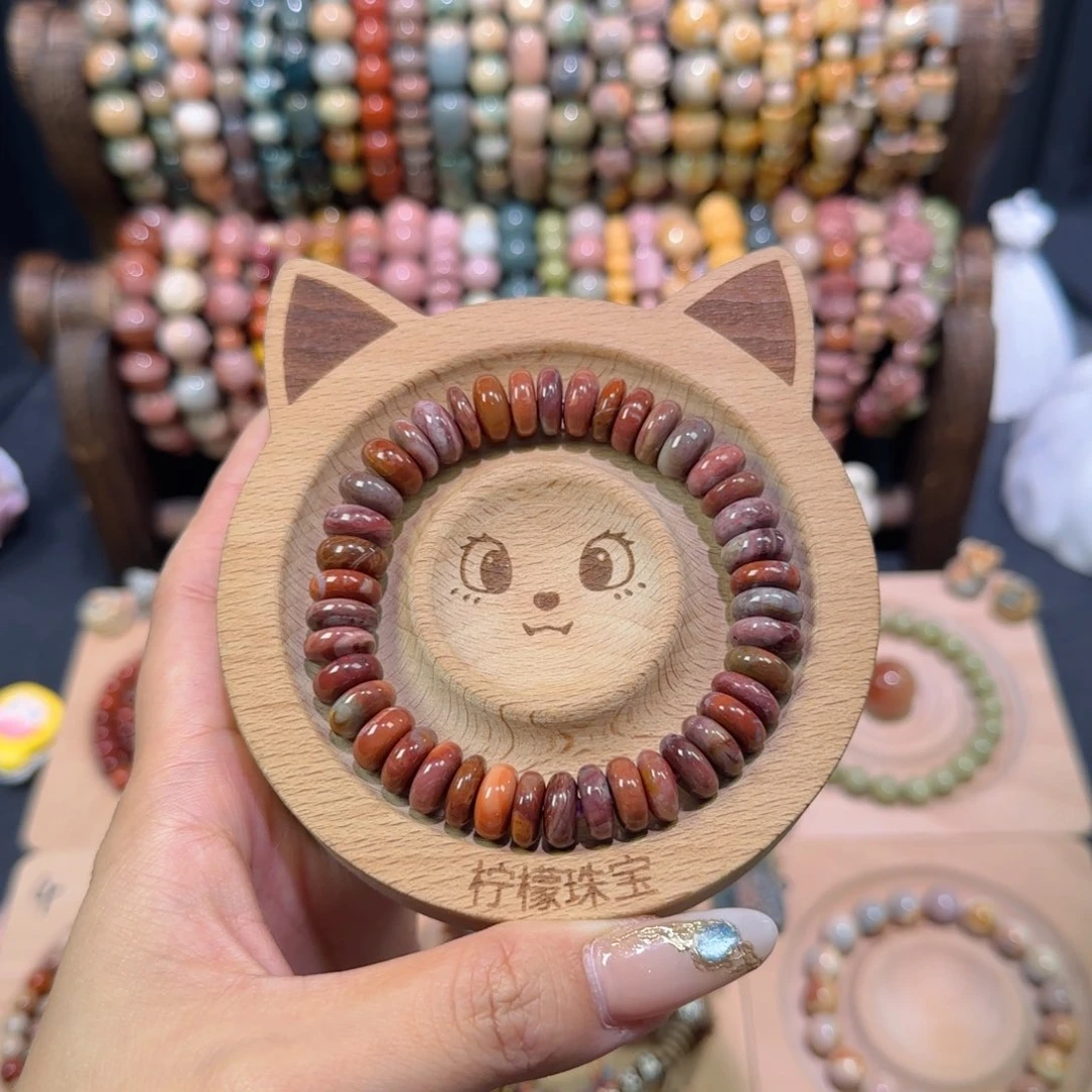 石英质玉手链合金82