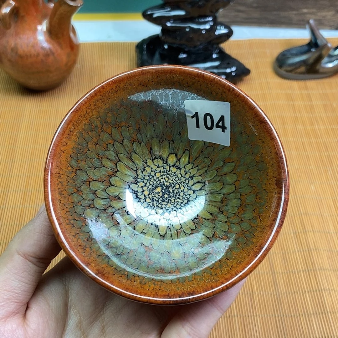 茶盏伊伊建窑建盏茶器104