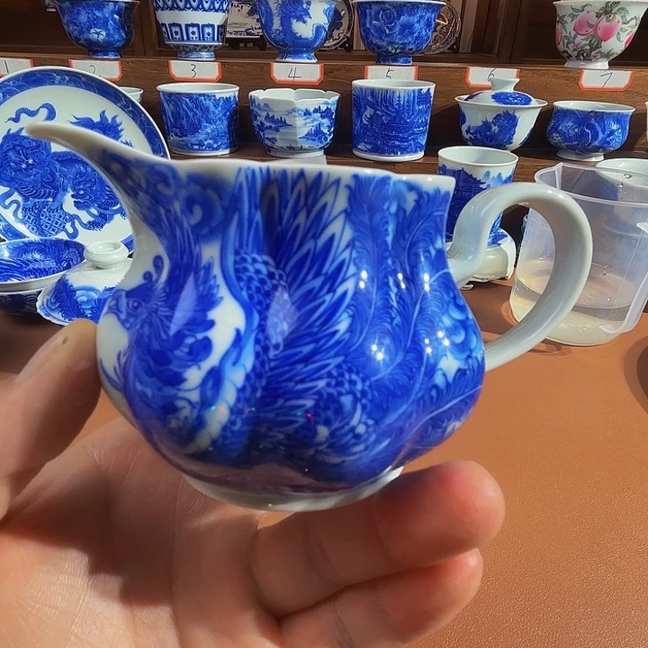 野***_青花手工手绘公道