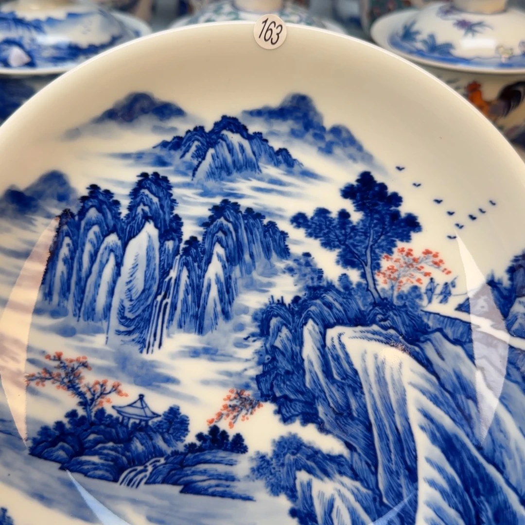 彦祖纯手工手绘茶具163