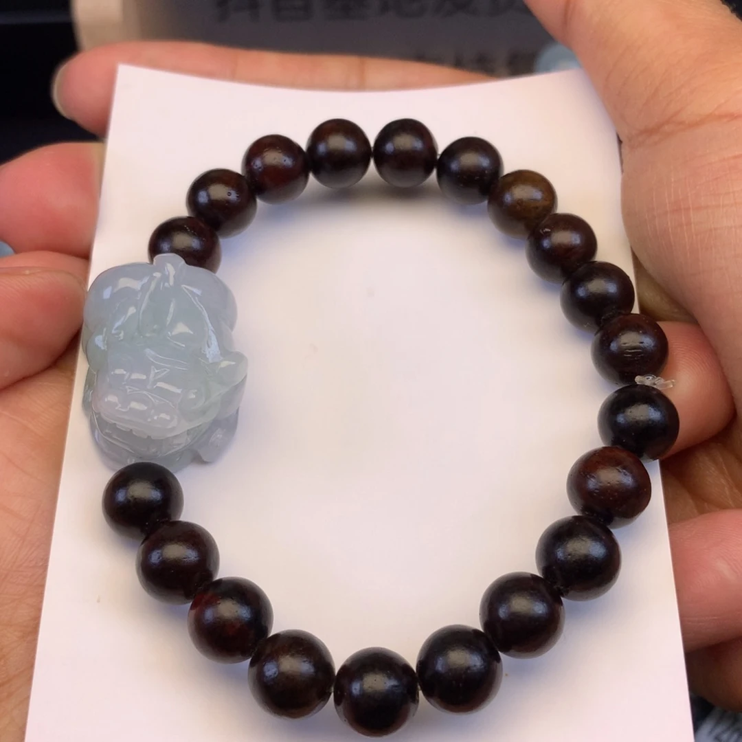 翡翠颈饰未镶嵌仓**哥天然缅甸翡翠