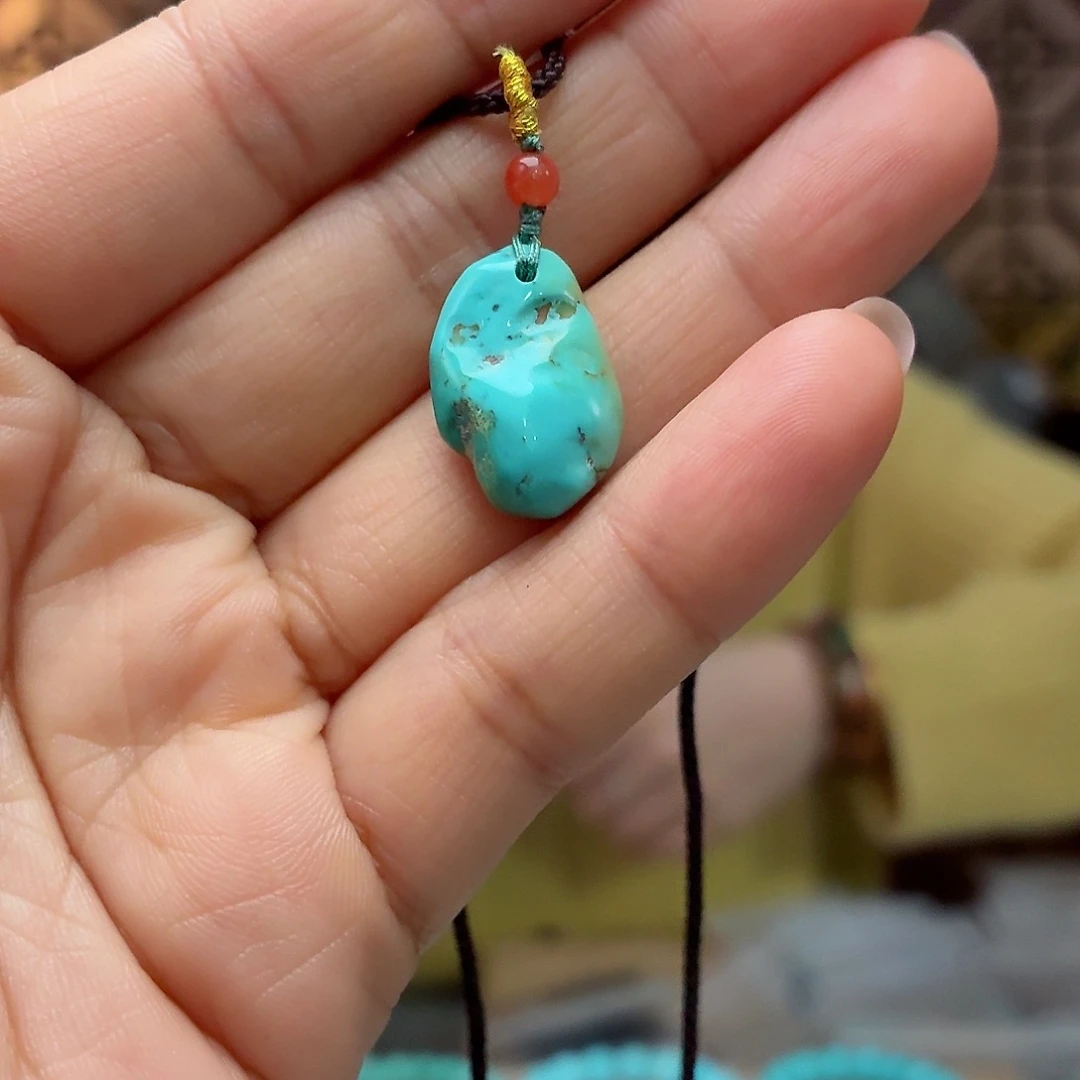 未镶嵌绿松石珠宝奇石