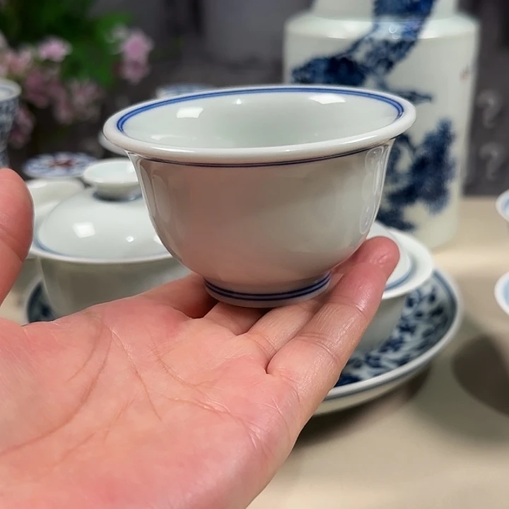 双凤柴窑手工手绘真柴窑80-90C