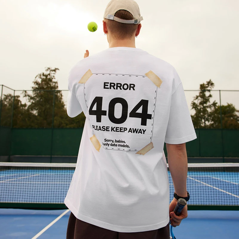 印花休闲短袖T恤闪电印花短袖t恤情侣美式透气男士上衣大码