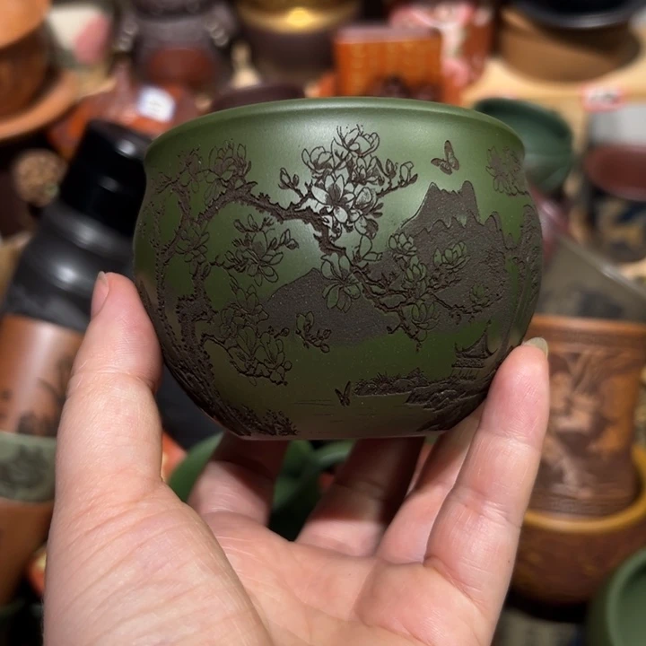 茶杯紫砂宜兴紫砂主人杯