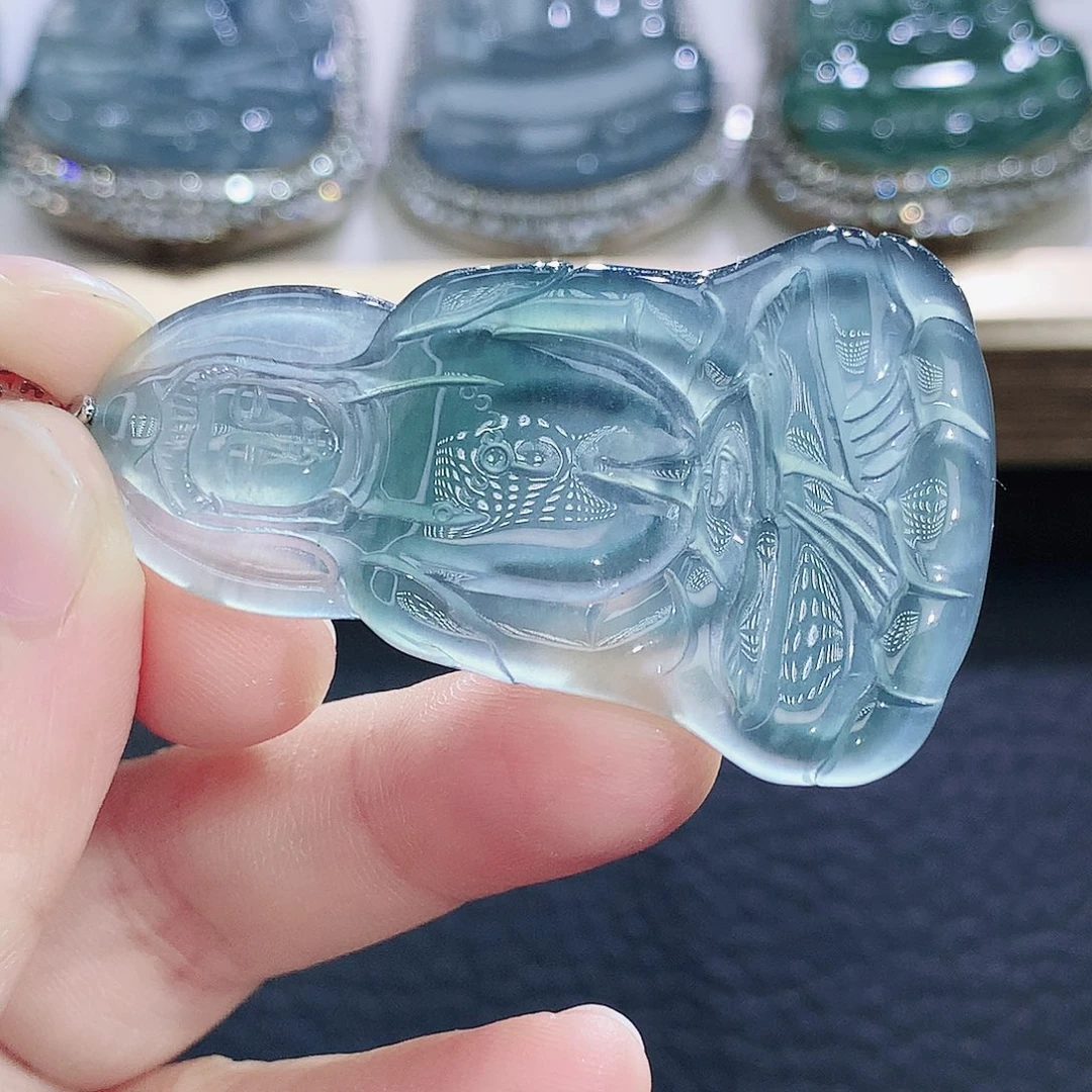 未镶嵌挂件翡翠翡翠