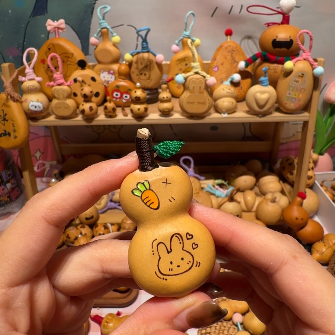 藤胡萝卜小兔子假夹扁