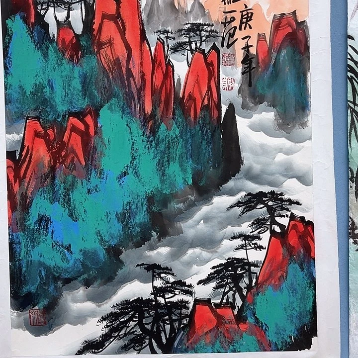 精品国画精品作品