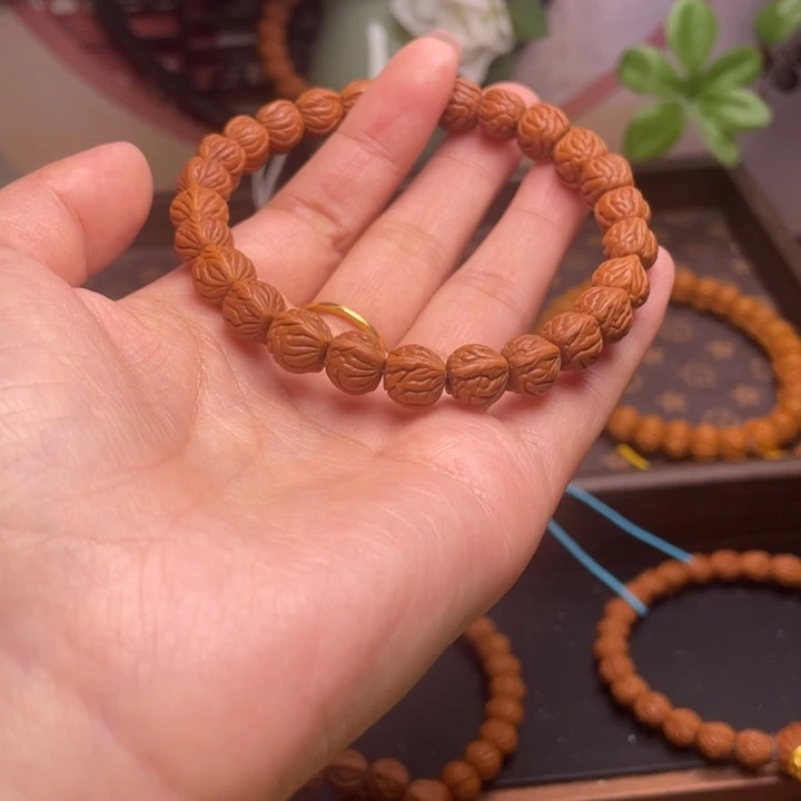 手串桃核龙纹涛哥