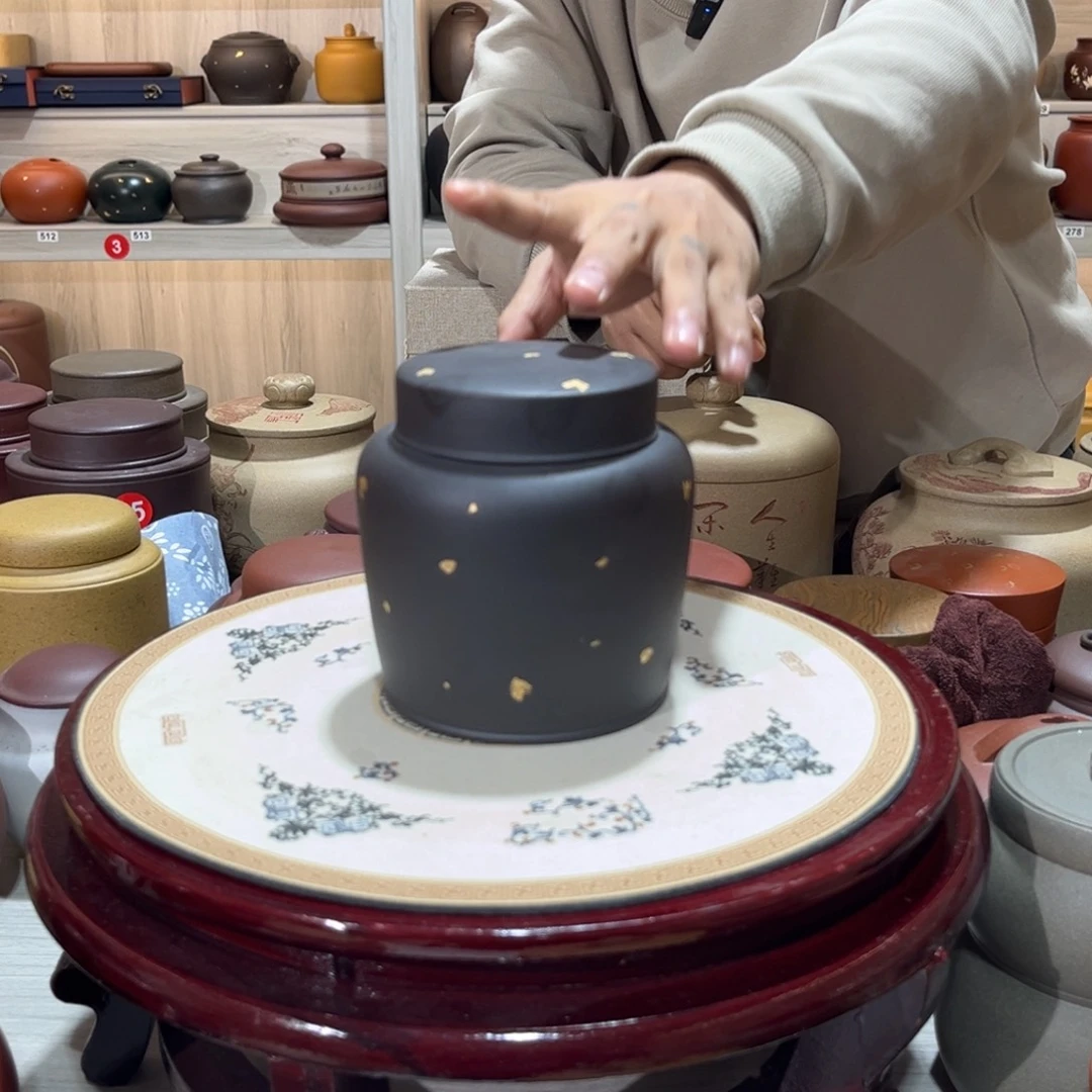 茶叶罐紫砂紫砂罐