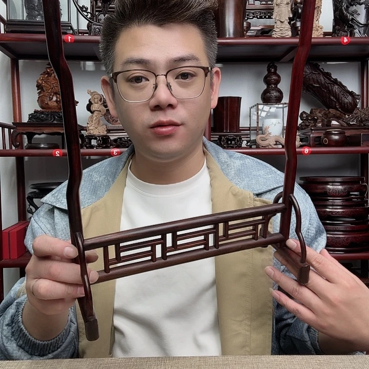 微凹黄檀工艺品底座