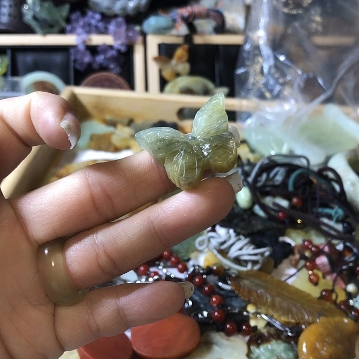 岫玉未镶嵌岫玉挂件