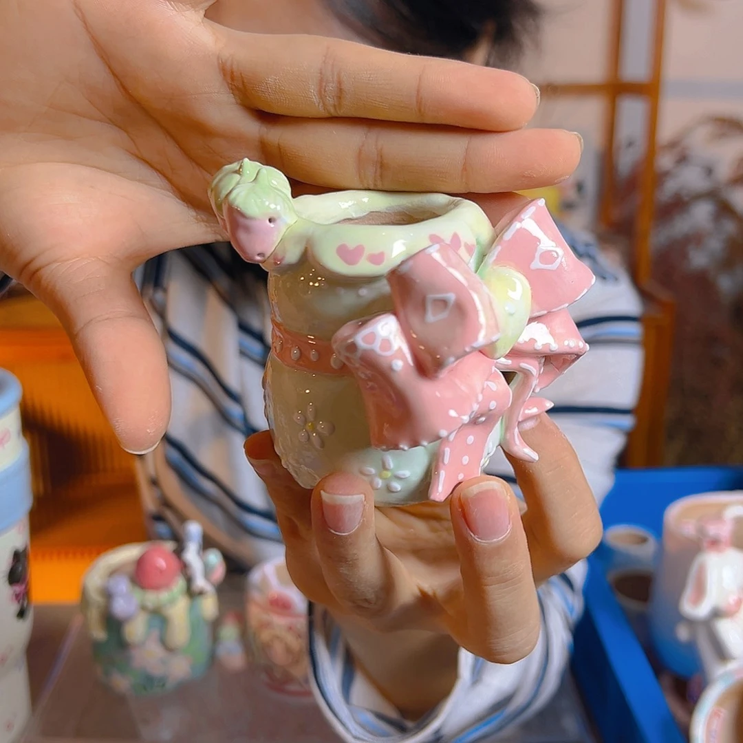 老梧家的手工多肉花盆