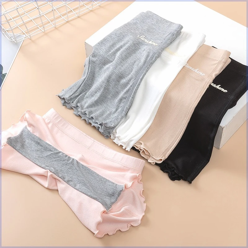 女童安全裤宝宝短裤打底裤夏季冰丝薄款女孩短裤打底裤女宝女童