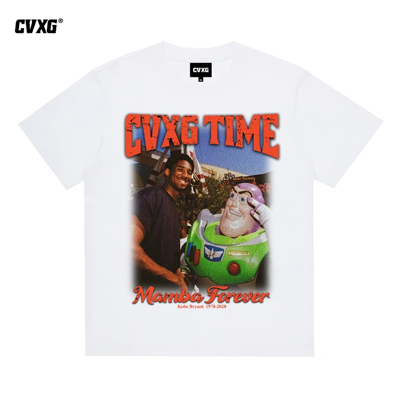 CVXG美式商店（巴斯科比）美式重磅纯棉T恤上衣新款篮球康利短袖