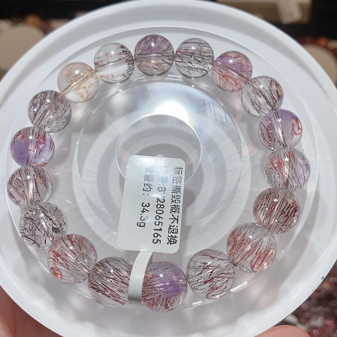 水晶手链未镶嵌F彩超七11