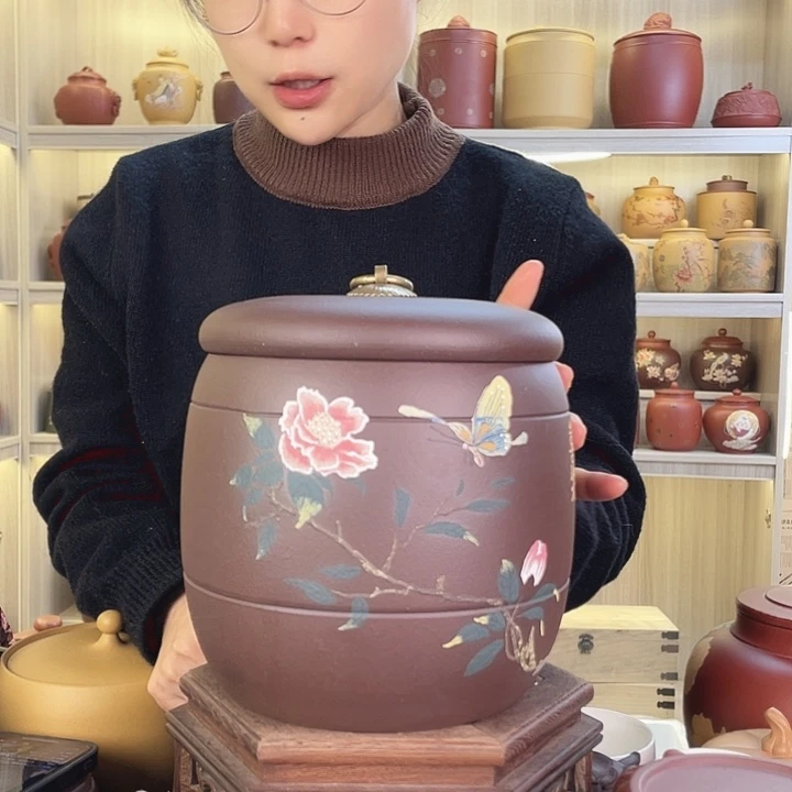 紫砂摆件创意设计大赛茶叶盒