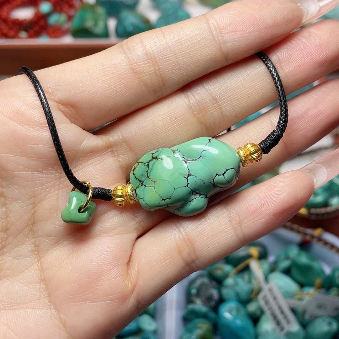 绿松石未镶嵌手链