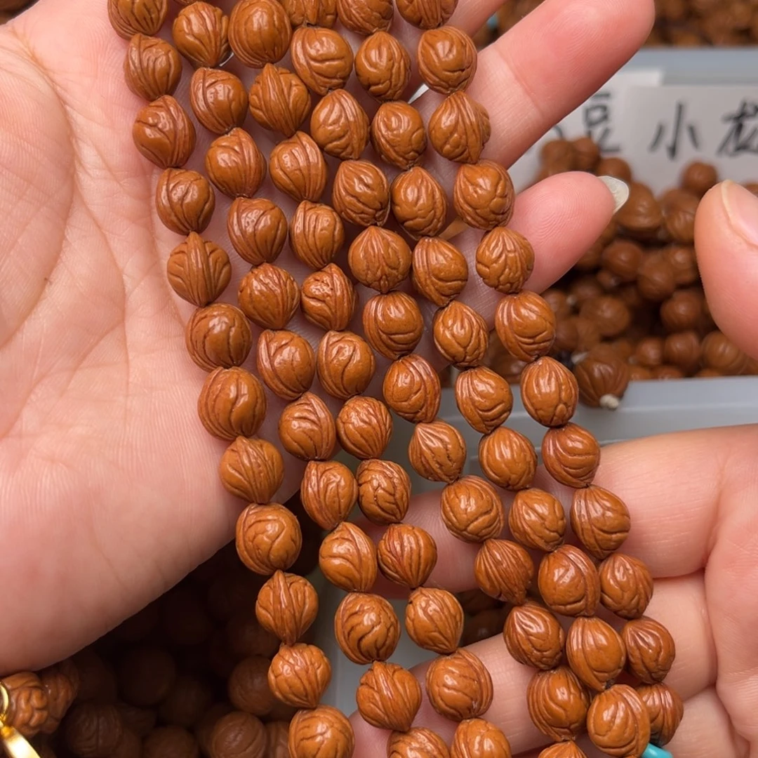 把件桃核10➖左右小龙纹脖挂