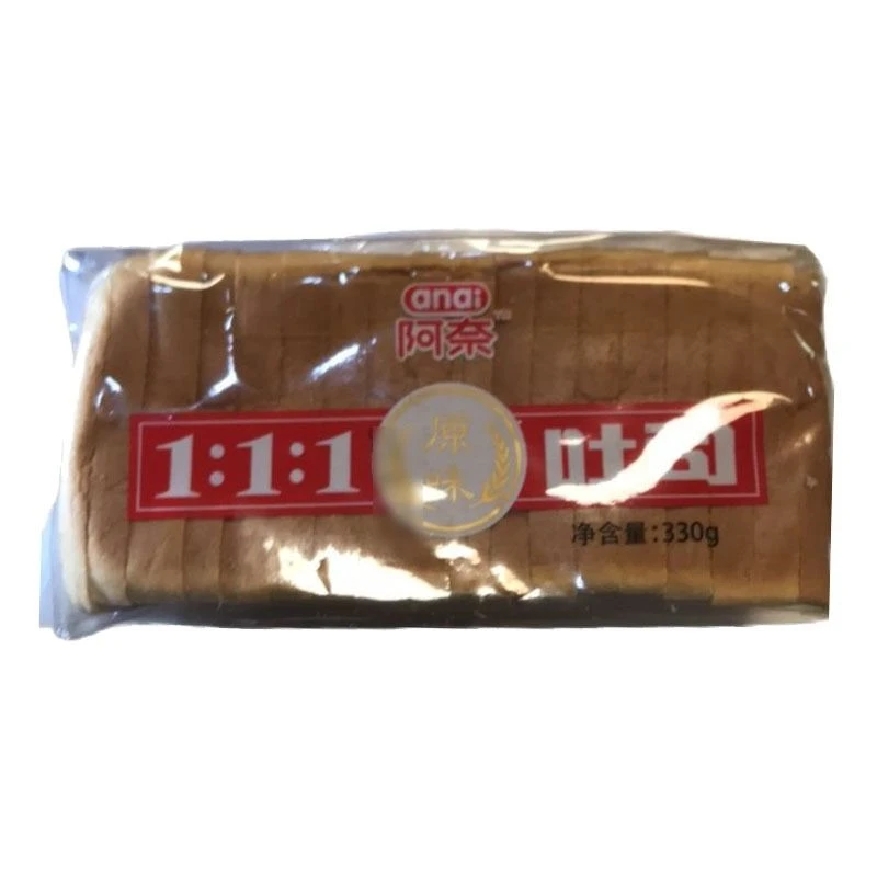 阿奈 1:1:1原味吐司面包 330g/袋宿舍充饥的食物