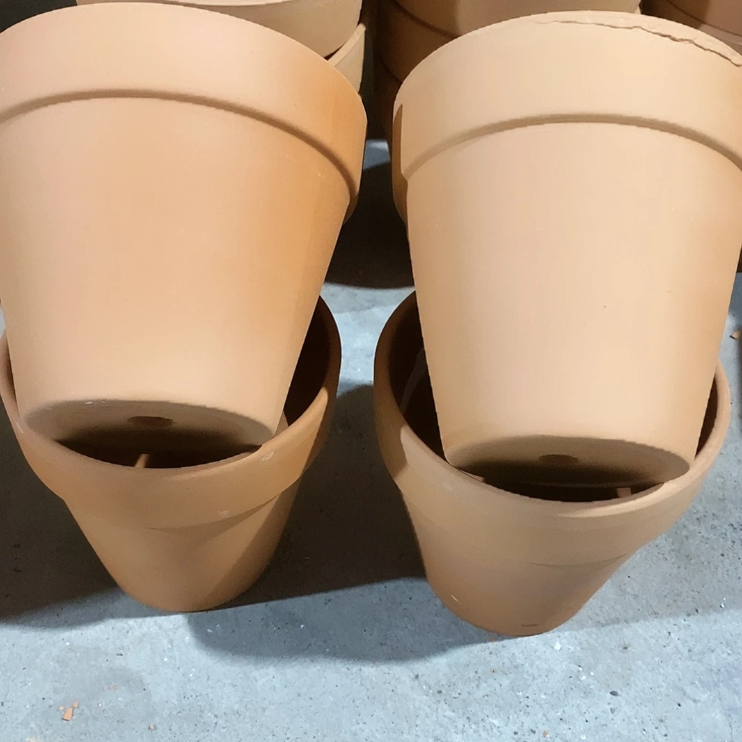 瑕疵红陶13×13-4