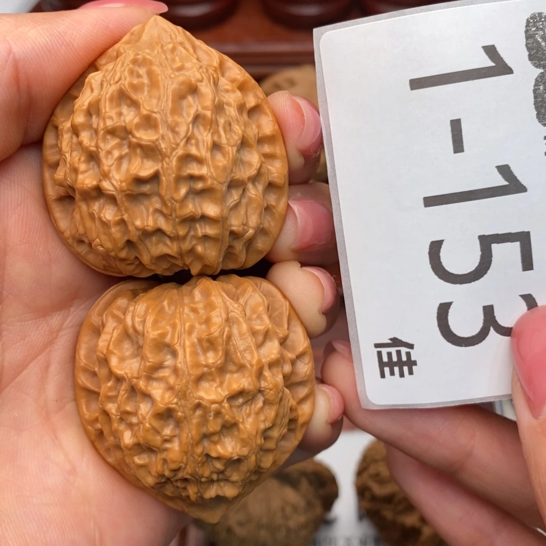 把件文玩核桃38金牛