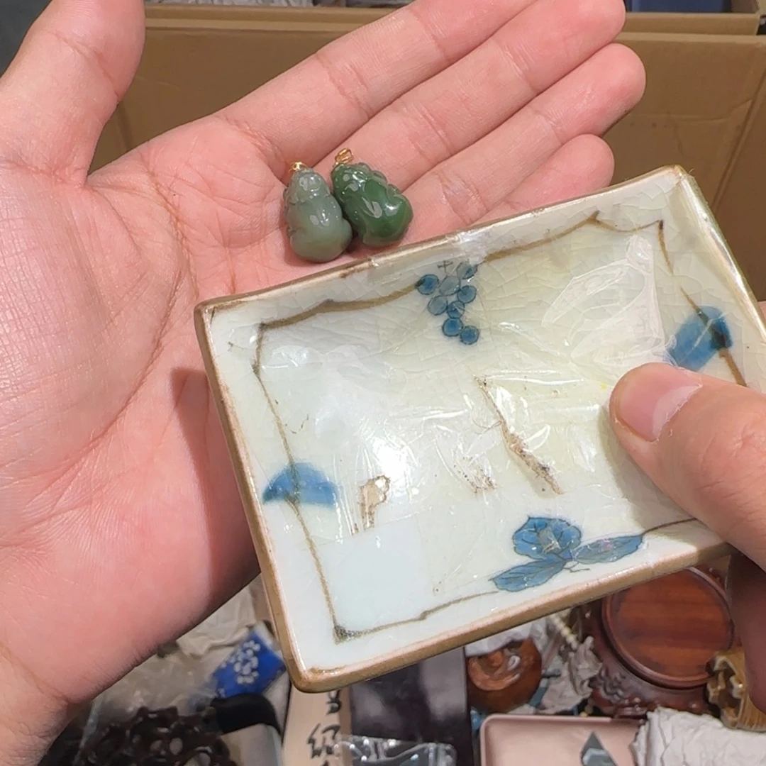 紫砂陶瓷孤品单件车里拍