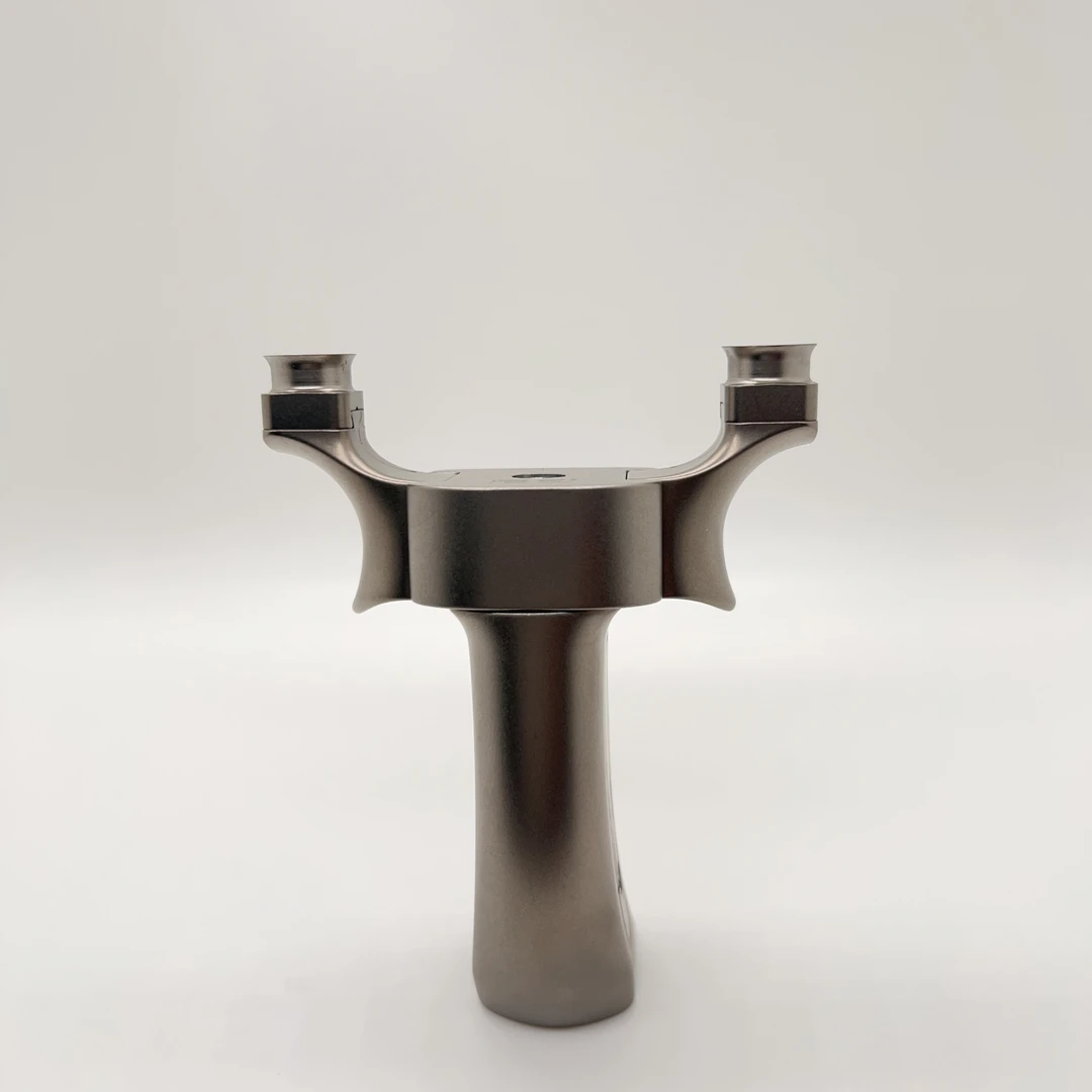 倡弘鹤柄弓户外竞技适用圆头可移动精准弹弓