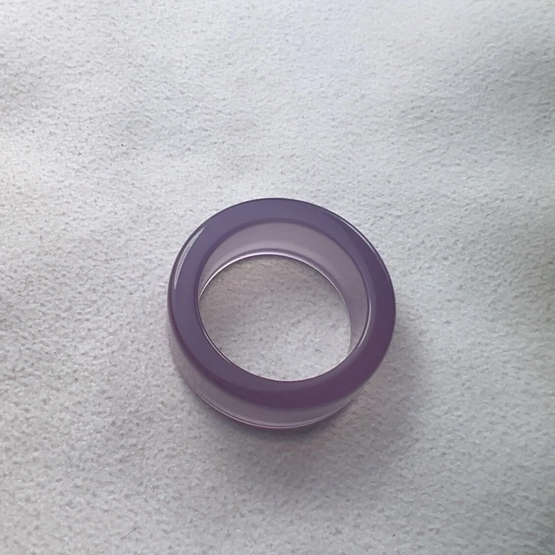 来***哥玛瑙/玉髓未镶嵌戒圈