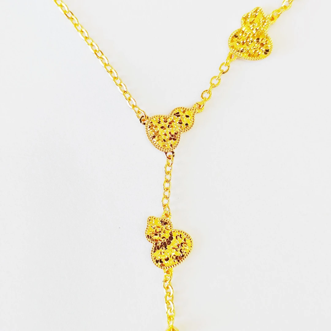 坠链均足银 足银套链 162