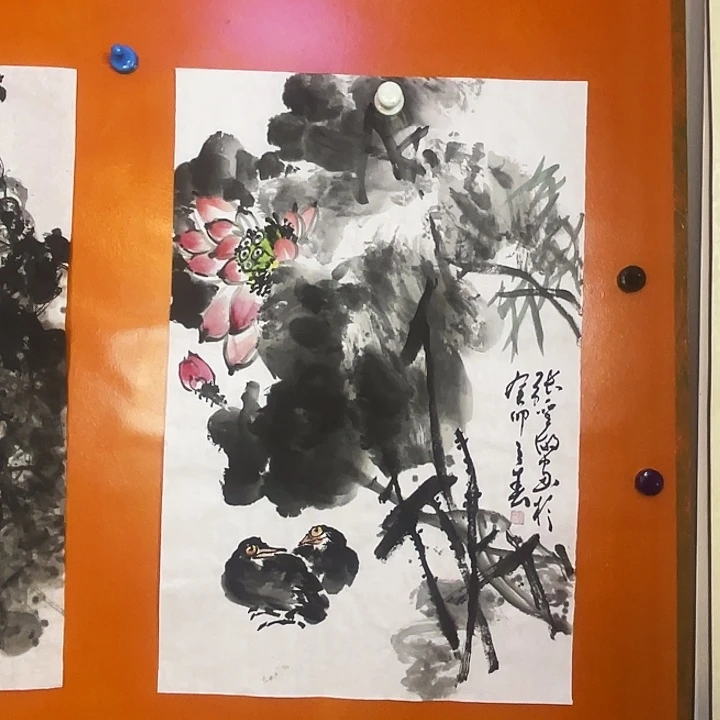 国画张圣敏先生纯手绘作品